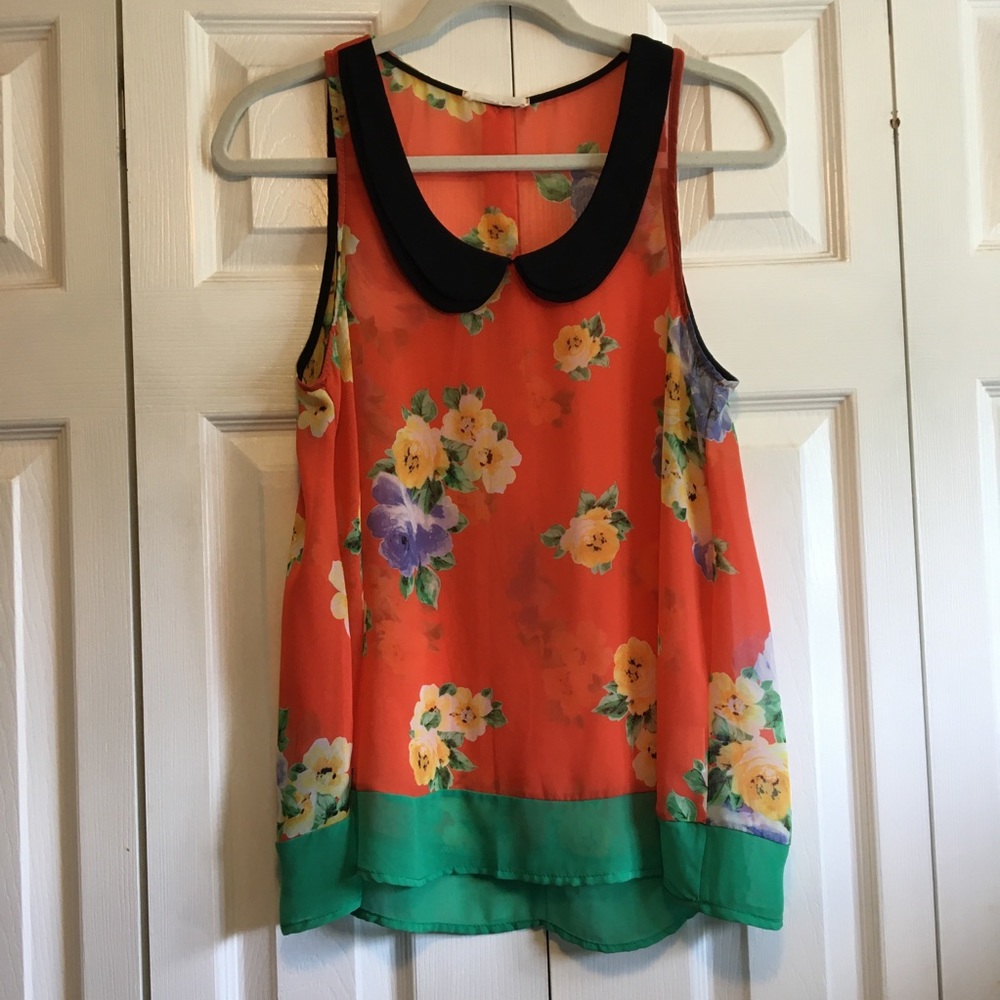 Lush Flowy Floral Top